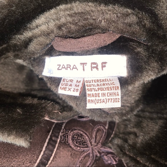 ZARA suede brown jack size M - Picture 13 of 13